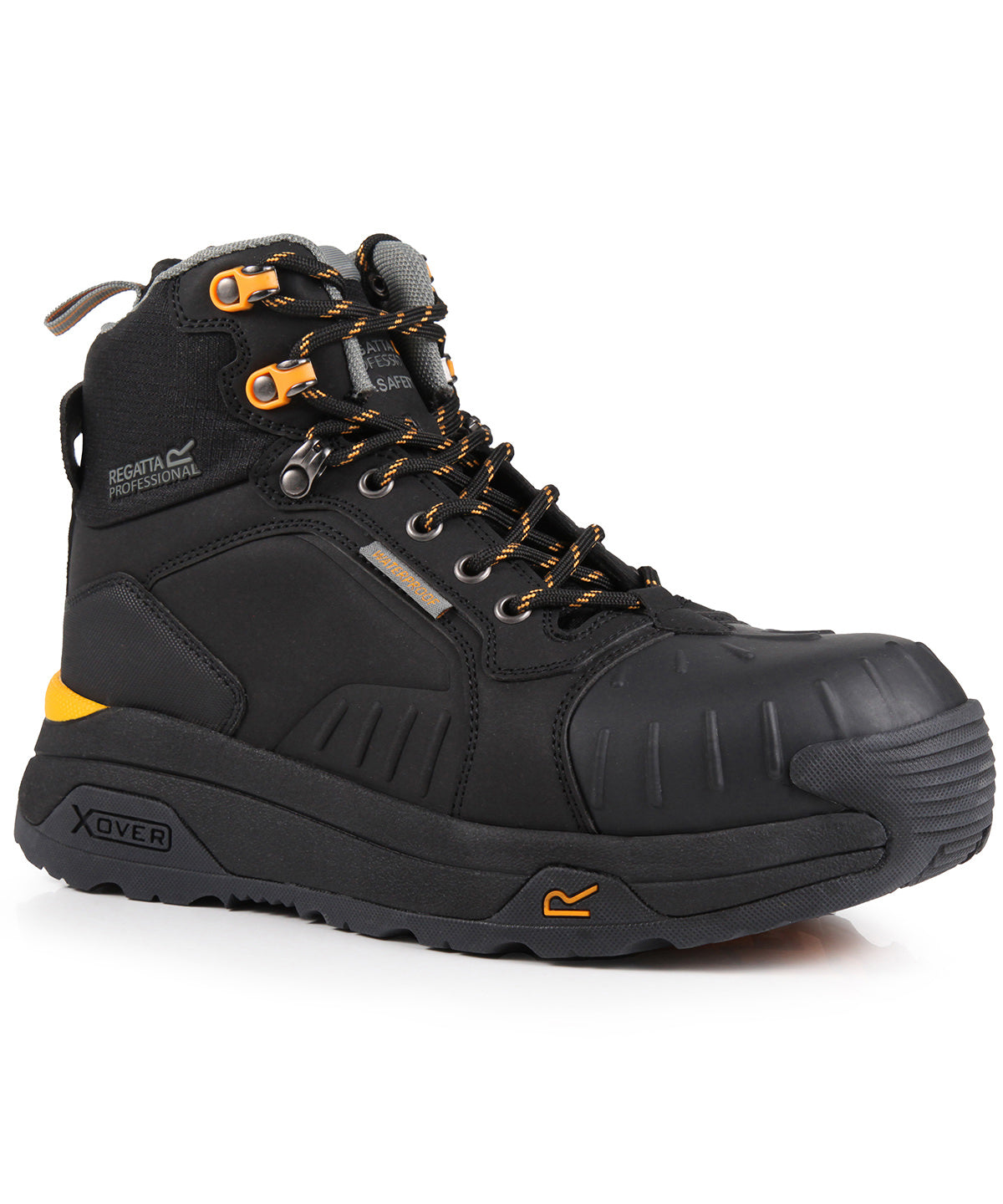 Regatta Safety Footwear Exofort S3 X-over waterproof insulated safety hikers Black