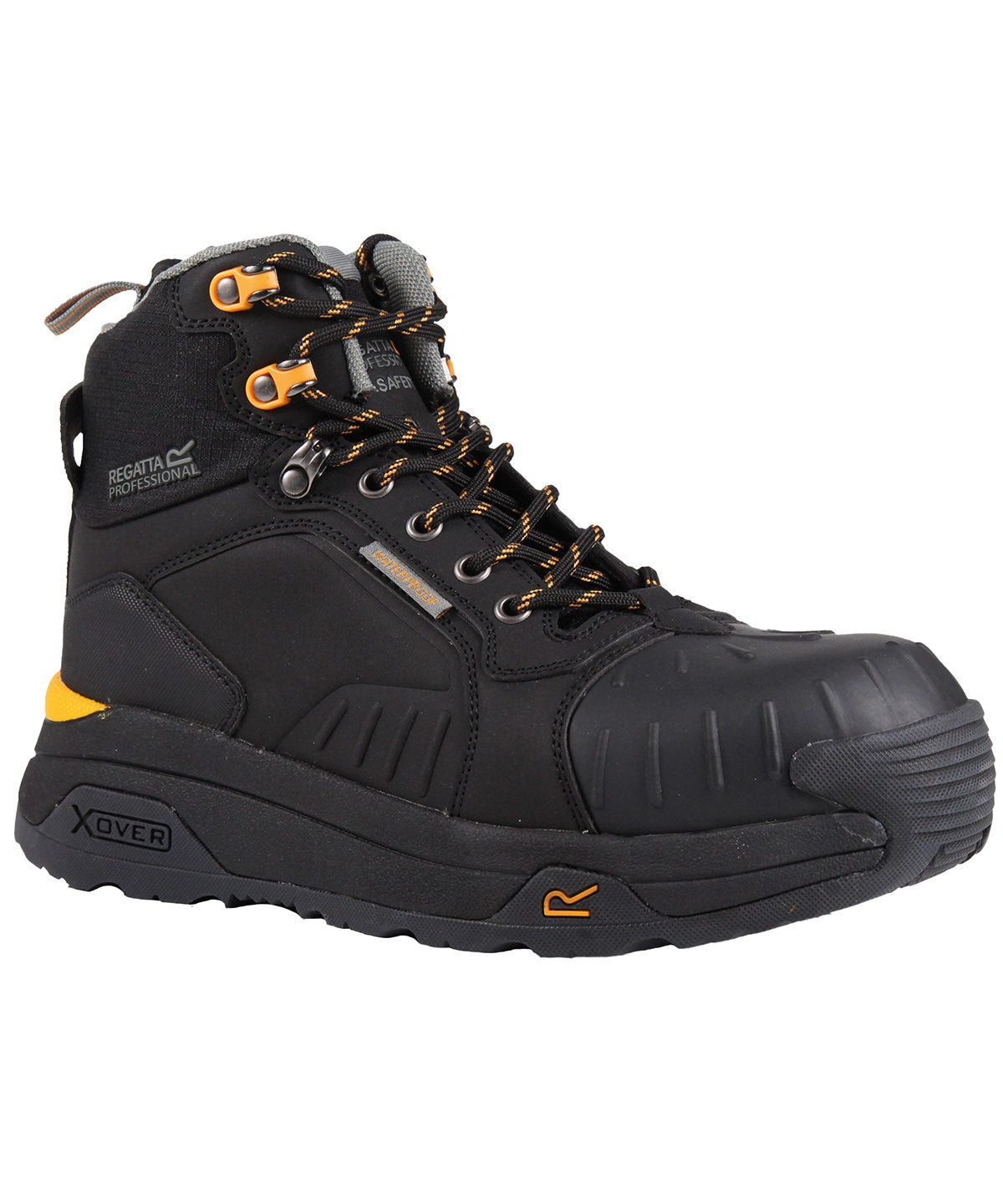 Regatta Safety Footwear Exofort S3 X-over waterproof insulated safety hikers Black