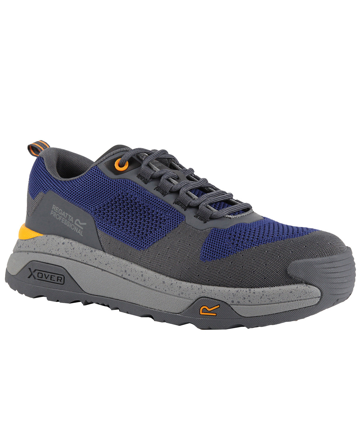 Regatta Safety Footwear Crossfort S1 X-over metal-free safety trainers Black/Gunmetal