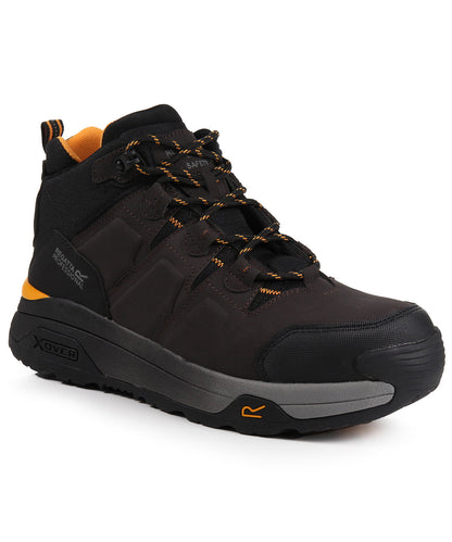 Regatta Safety Footwear Hyperfort S1P X-over metal-free safety hikers Black/Gunmetal
