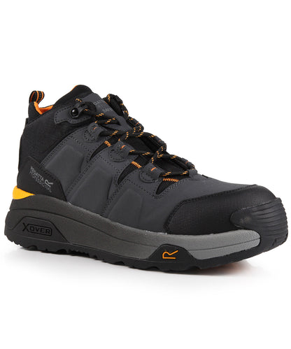 Regatta Safety Footwear Hyperfort S1P X-over metal-free safety hikers Chestnut/Black
