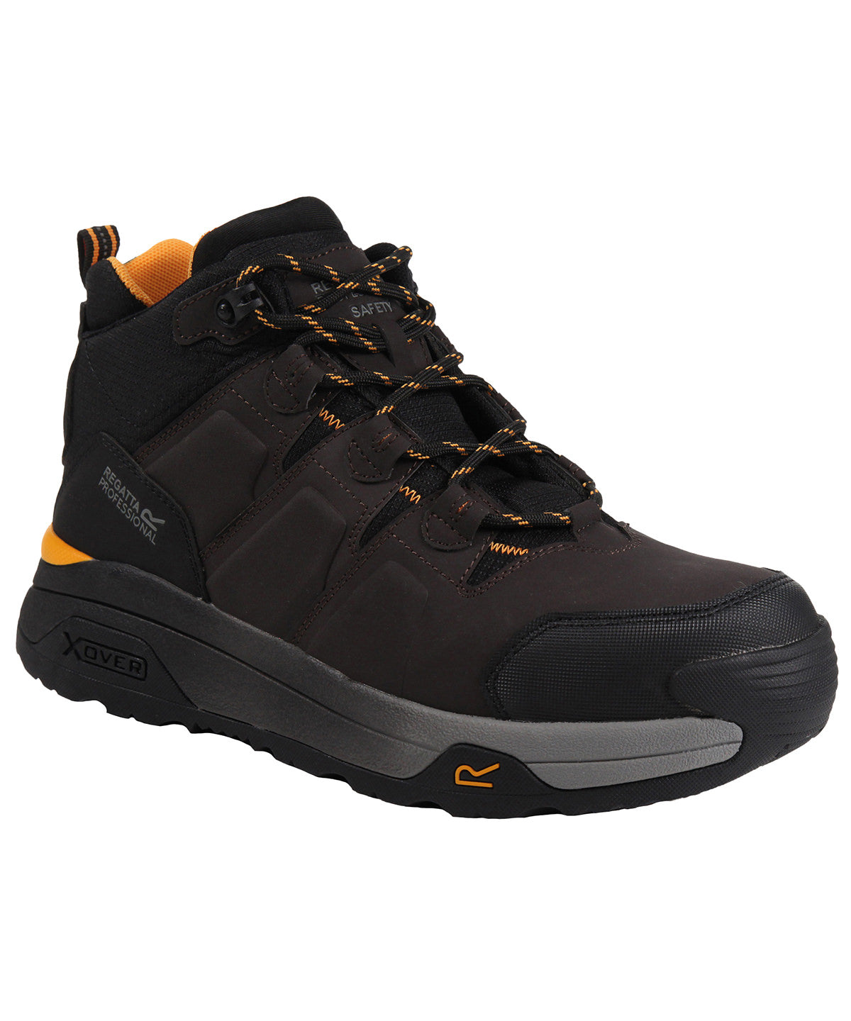 Regatta Safety Footwear Hyperfort S1P X-over metal-free safety hikers Black/Gunmetal