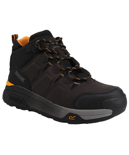 Regatta Safety Footwear Hyperfort S1P X-over metal-free safety hikers Black/Gunmetal