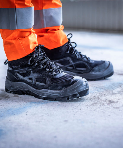 Regatta Safety Footwear Limestone S6 waterproof boots Black/Granite