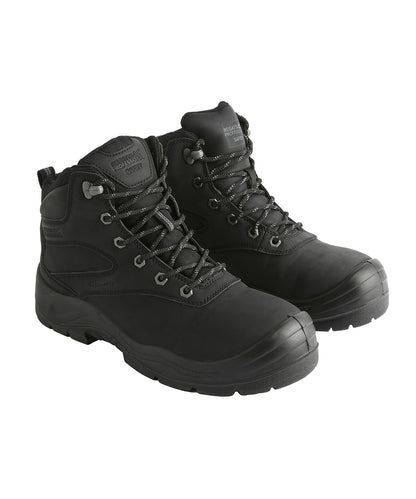 Regatta Safety Footwear Guardstone S7 waterproof hikers Black/Granite
