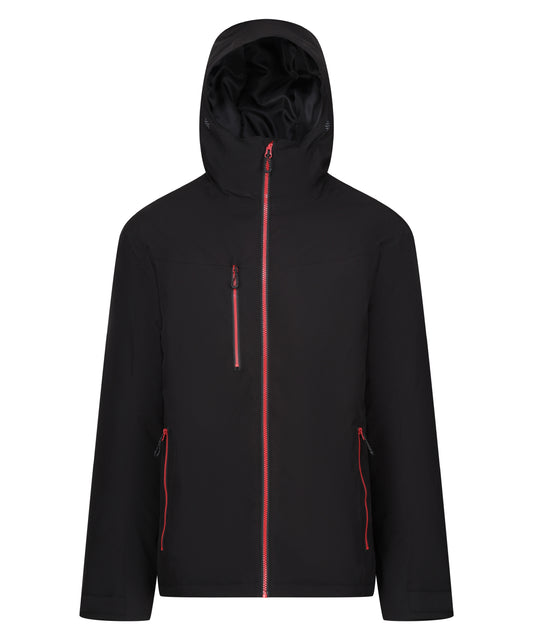 Regatta Professional Navigate waterproof insulated jacket Black/Classic Red