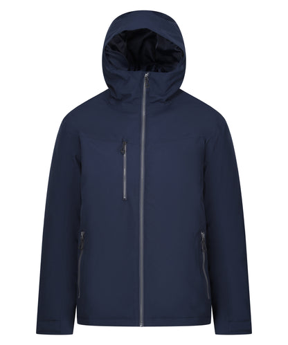 Regatta Professional Navigate waterproof insulated jacket Navy/Seal Grey