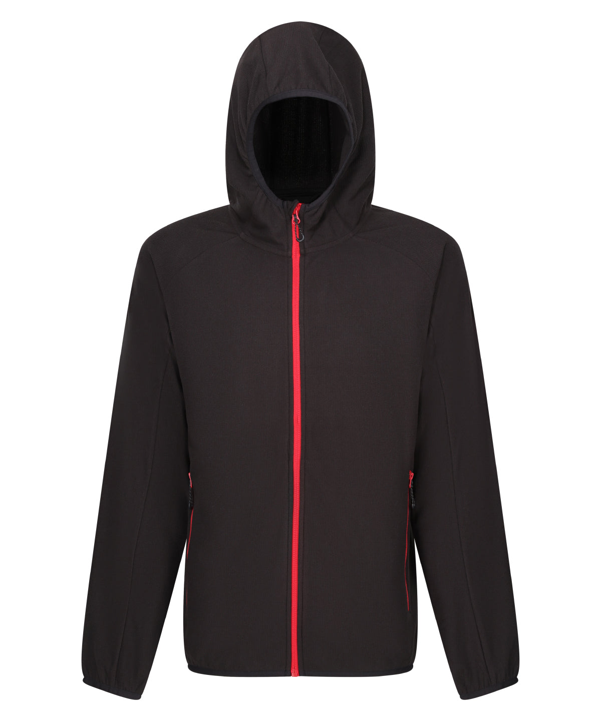 Regatta Professional Navigate full zip-fleece Black/Classic Red
