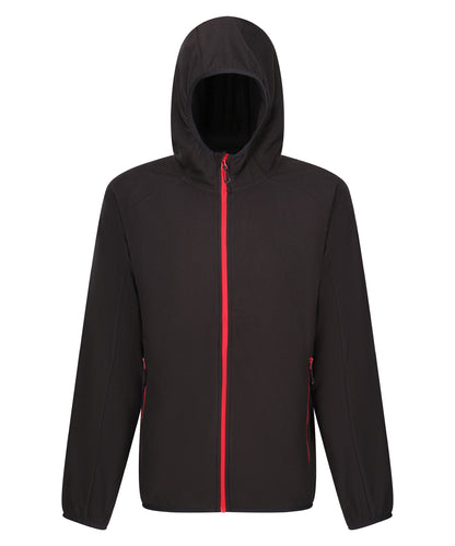 Regatta Professional Navigate full zip-fleece Black/Classic Red