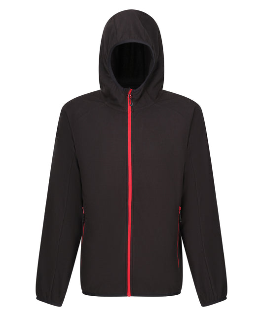 Regatta Professional Navigate full zip-fleece Black/Classic Red