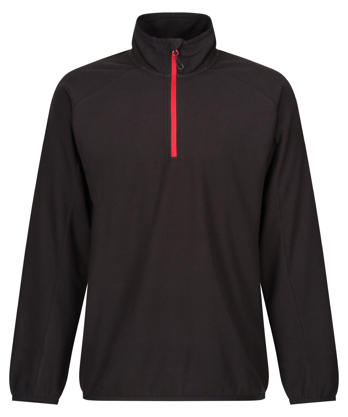 Regatta Professional Navigate half-zip fleece Black/Classic Red