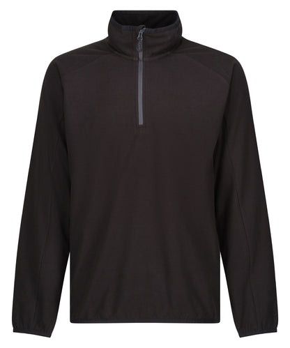 Regatta Professional Navigate half-zip fleece Black/Seal Grey