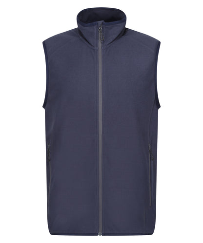 Regatta Professional Navigate fleece bodywarmer Navy/Seal Grey