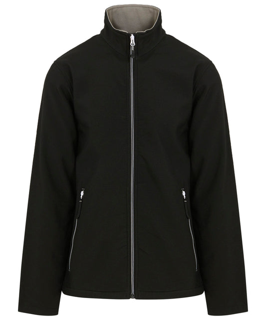 Regatta Professional Ascender 2-layer softshell Black/Mineral Grey