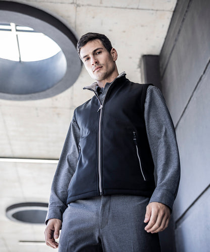 Regatta Professional Ascender 2-layer softshell bodywarmer Black/Mineral Grey