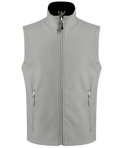 Regatta Professional Ascender 2-layer softshell bodywarmer Mineral Grey/Black