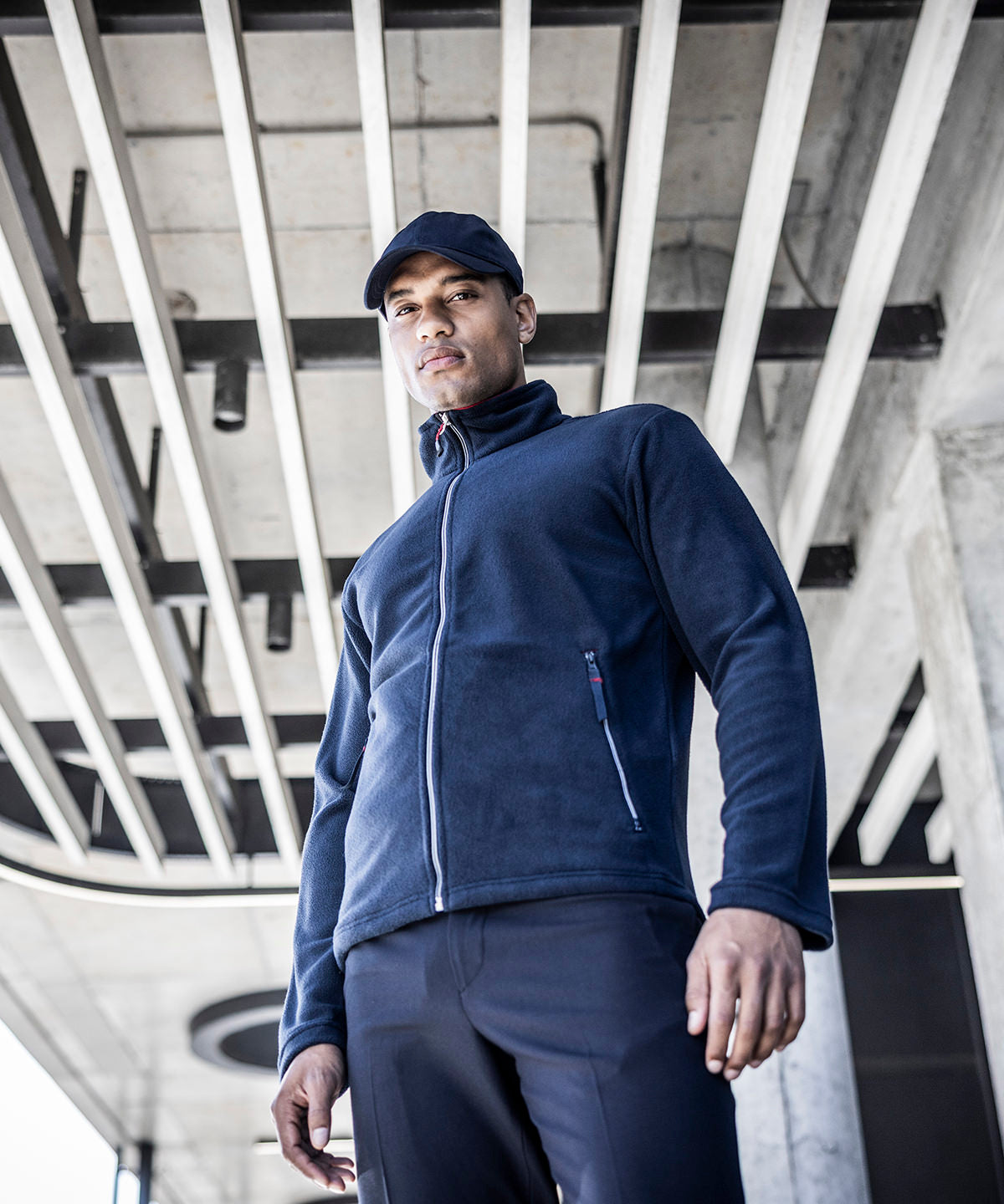 Regatta Professional Ascender fleece Black/Mineral Grey