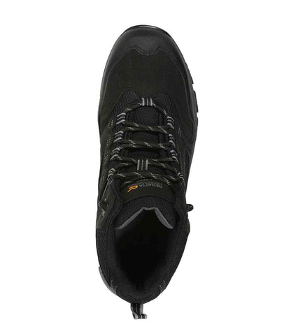 Regatta Safety Footwear Mudstone S1P Safety Hikers in Black/Granite