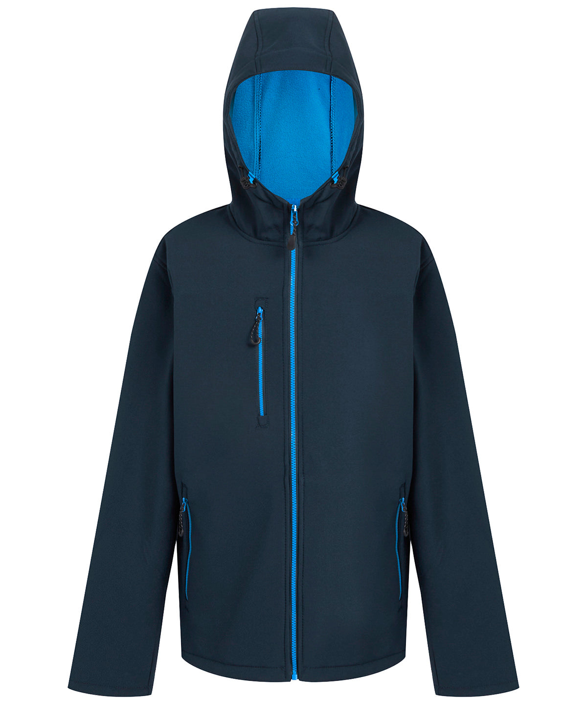 Regatta Professional Navigate 2-layer hooded softshell jacket Navy/French Blue