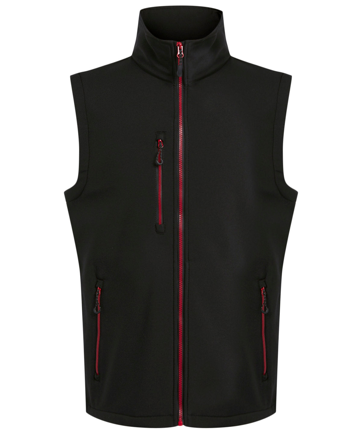 Regatta Professional Navigate 2-layer softshell bodywarmer Black/Classic Red