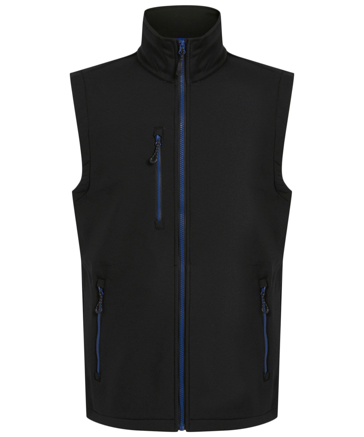 Regatta Professional Navigate 2-layer softshell bodywarmer Black/New Royal