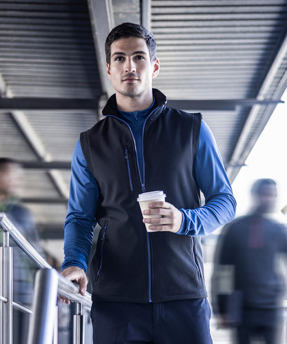 Regatta Professional Navigate 2-layer softshell bodywarmer Black/Classic Red