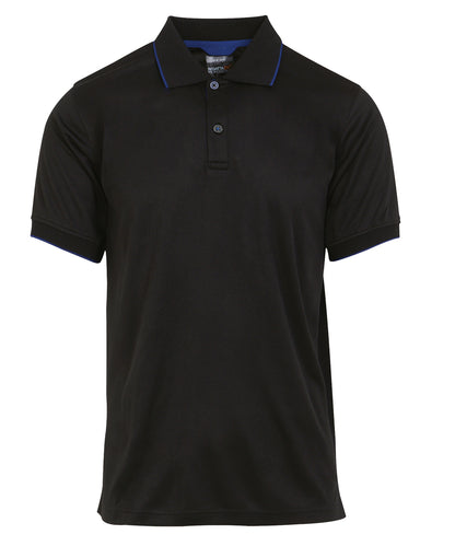 Regatta Professional Navigate short sleeve polo Black/New Royal