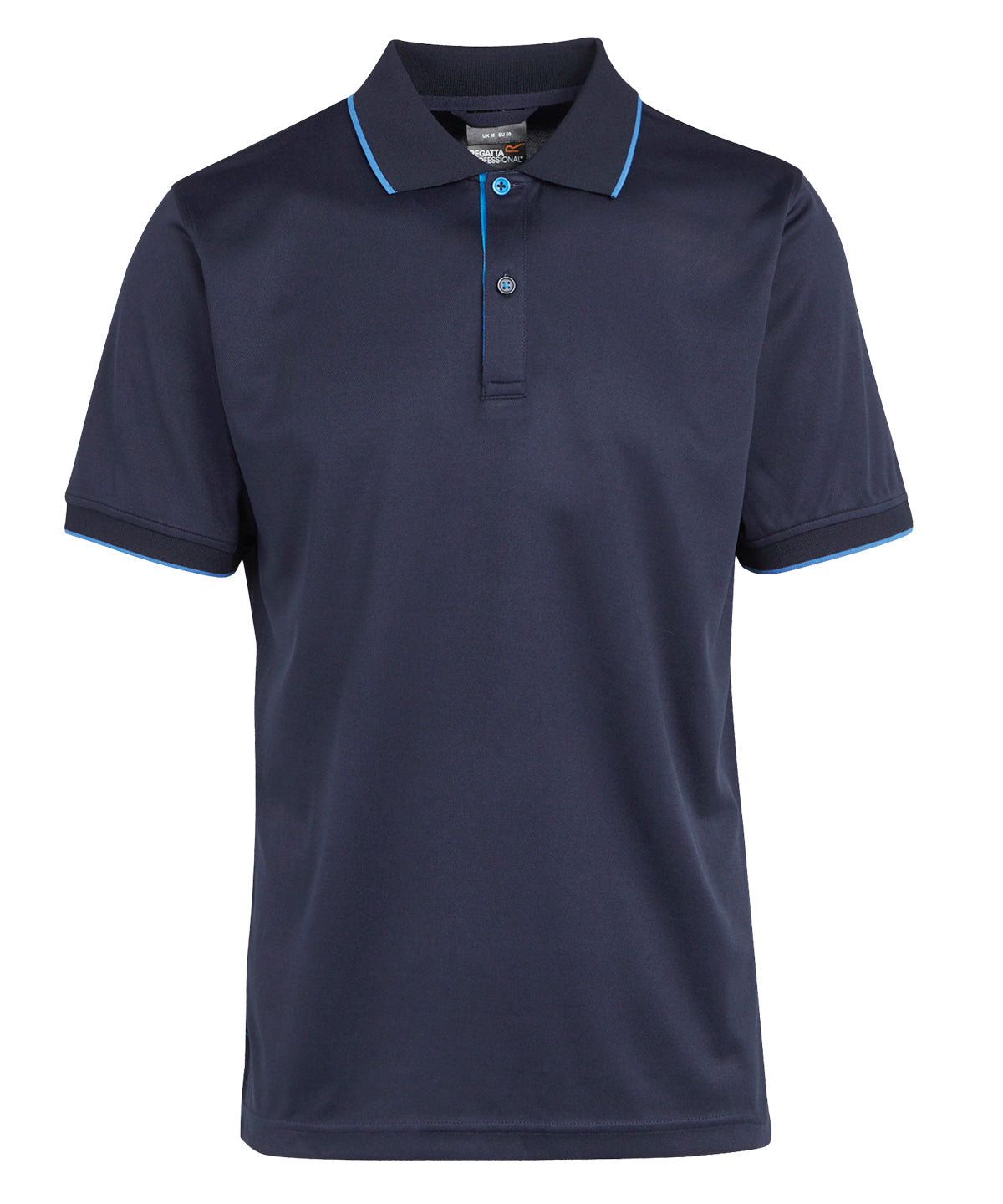 Regatta Professional Navigate short sleeve polo Navy/French Blue