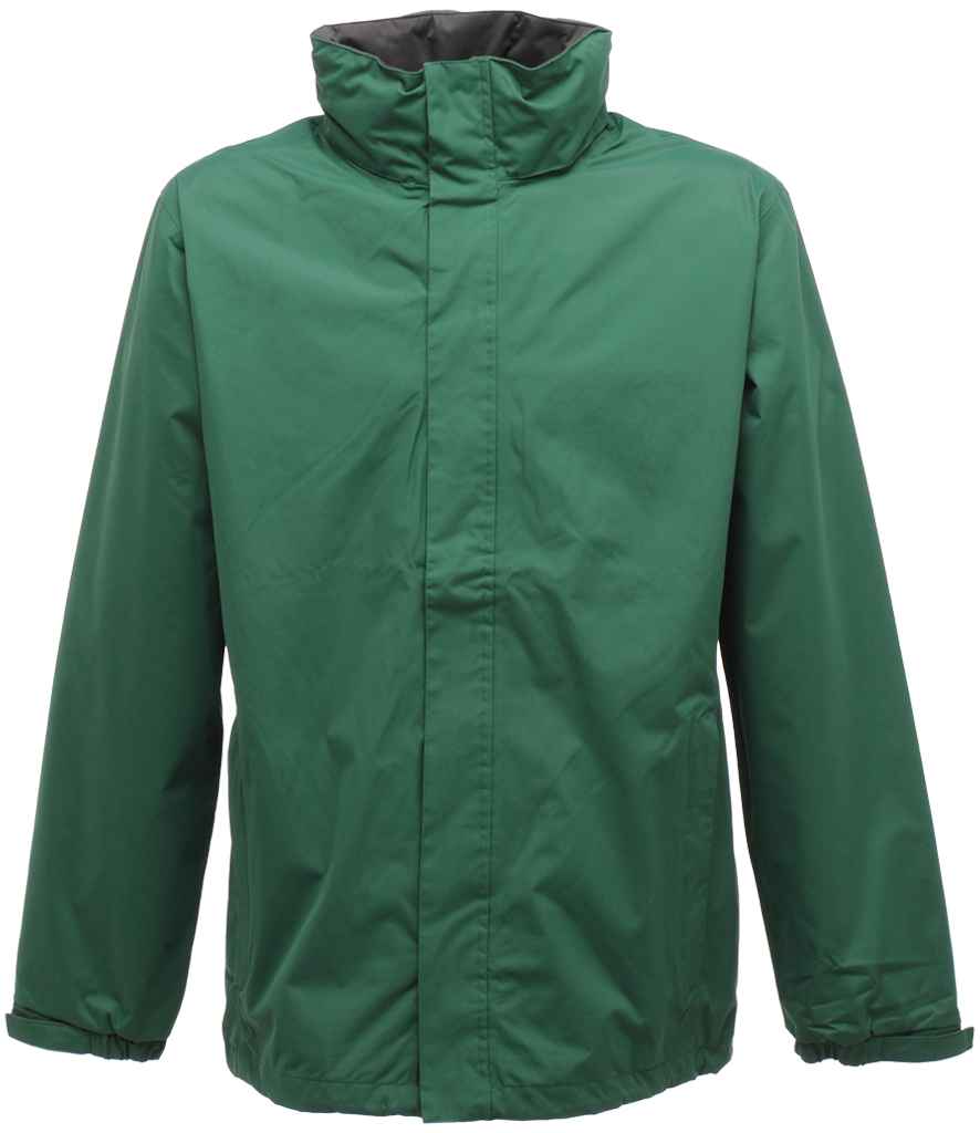 Regatta Ardmore Waterproof Shell Jacket in Bottle Green/Seal Grey