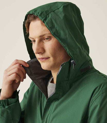 Regatta Professional Regatta Ardmore Waterproof Shell Jacket Bottle Green/Seal Grey