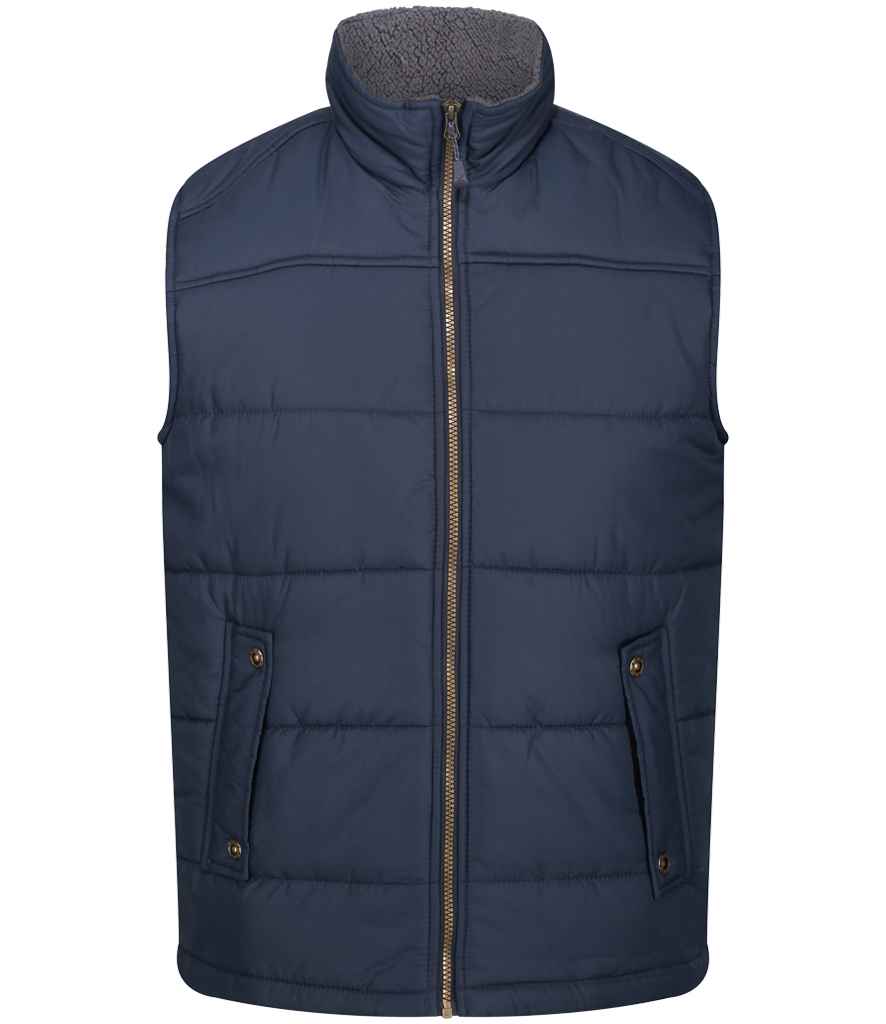 Regatta Altoona Padded Bodywarmer in Navy/Navy