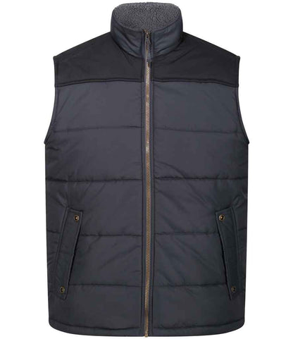 Regatta Altoona Padded Bodywarmer in Seal Grey/Black