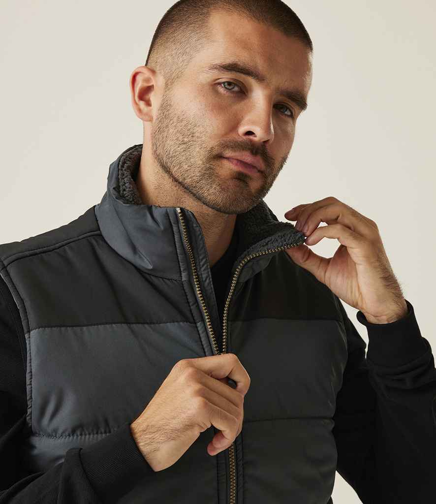 Regatta Professional Regatta Altoona Padded Bodywarmer Seal Grey/Black
