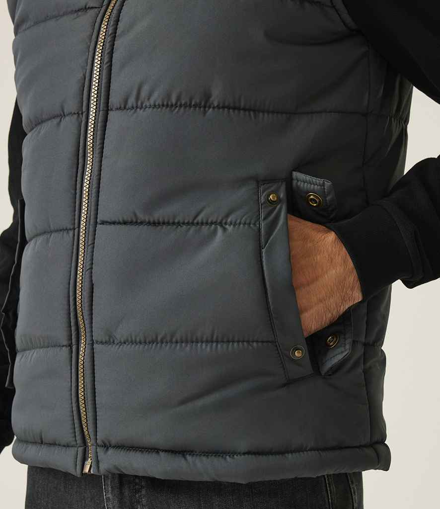 Regatta Professional Regatta Altoona Padded Bodywarmer Seal Grey/Black