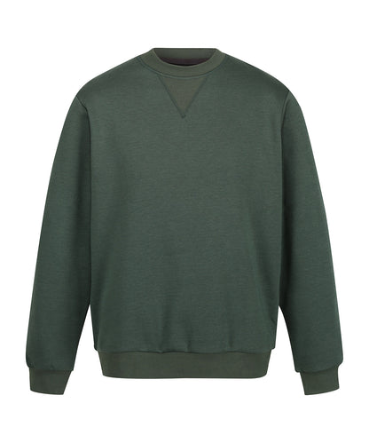 Regatta Professional Pro crew neck sweatshirt Dark Green