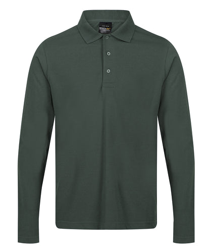 Regatta Professional Pro 65/35 long sleeve polo Dark Green