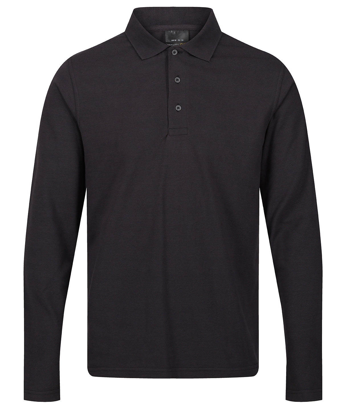 Regatta Professional Pro 65/35 long sleeve polo Seal Grey