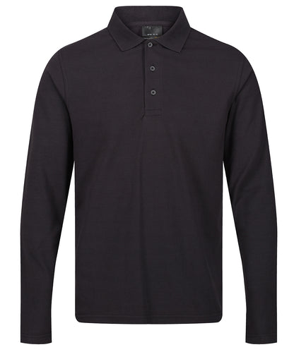 Regatta Professional Pro 65/35 long sleeve polo Seal Grey