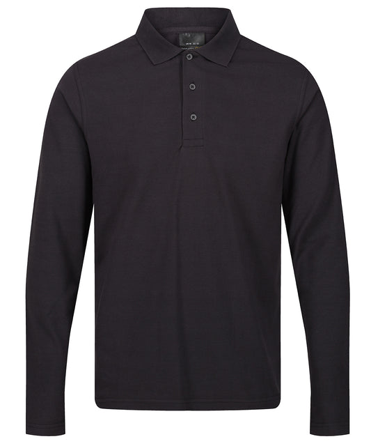 Regatta Professional Pro 65/35 long sleeve polo Seal Grey