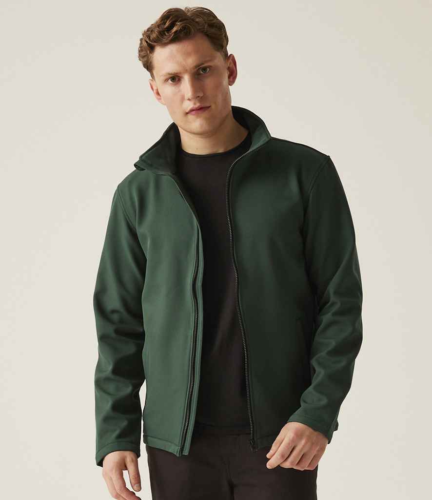 Regatta Professional Regatta Ablaze Printable Soft Shell Jacket Dark Spruce/Black