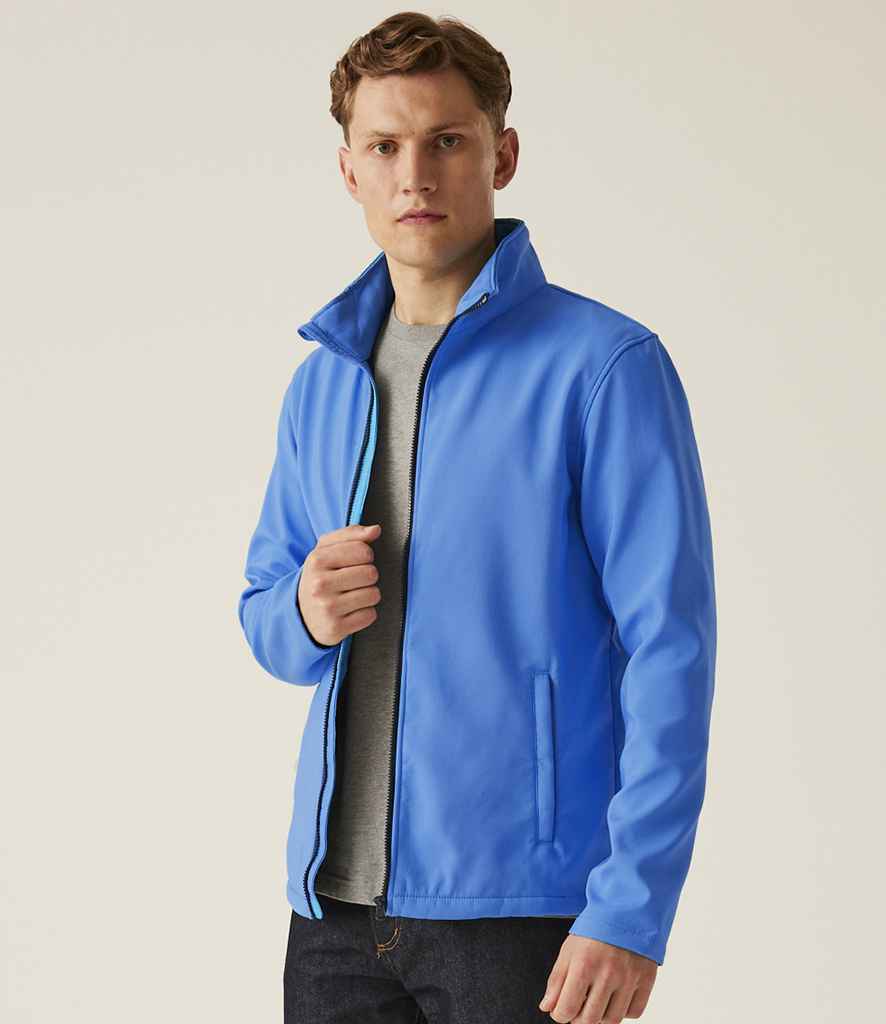 Regatta Professional Regatta Ablaze Printable Soft Shell Jacket French Blue/Navy