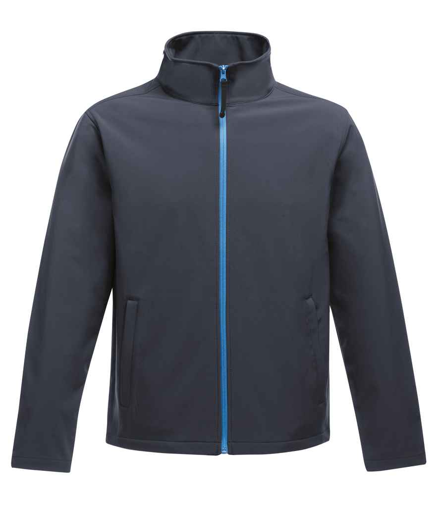Regatta Ablaze Printable Soft Shell Jacket in Navy/French Blue