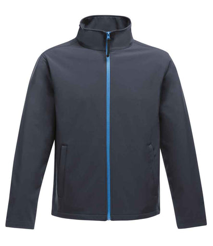 Regatta Ablaze Printable Soft Shell Jacket in Navy/French Blue