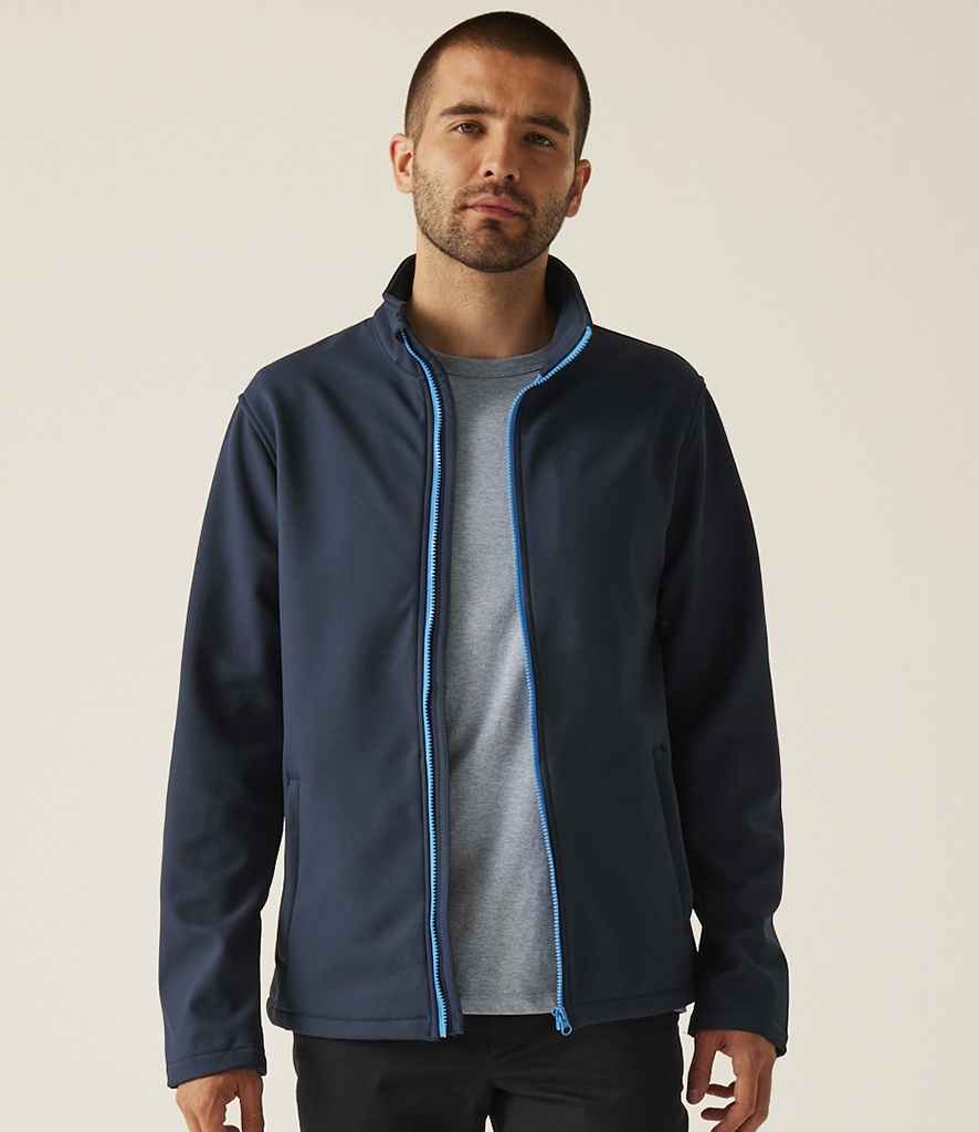 Regatta Professional Regatta Ablaze Printable Soft Shell Jacket Navy/French Blue