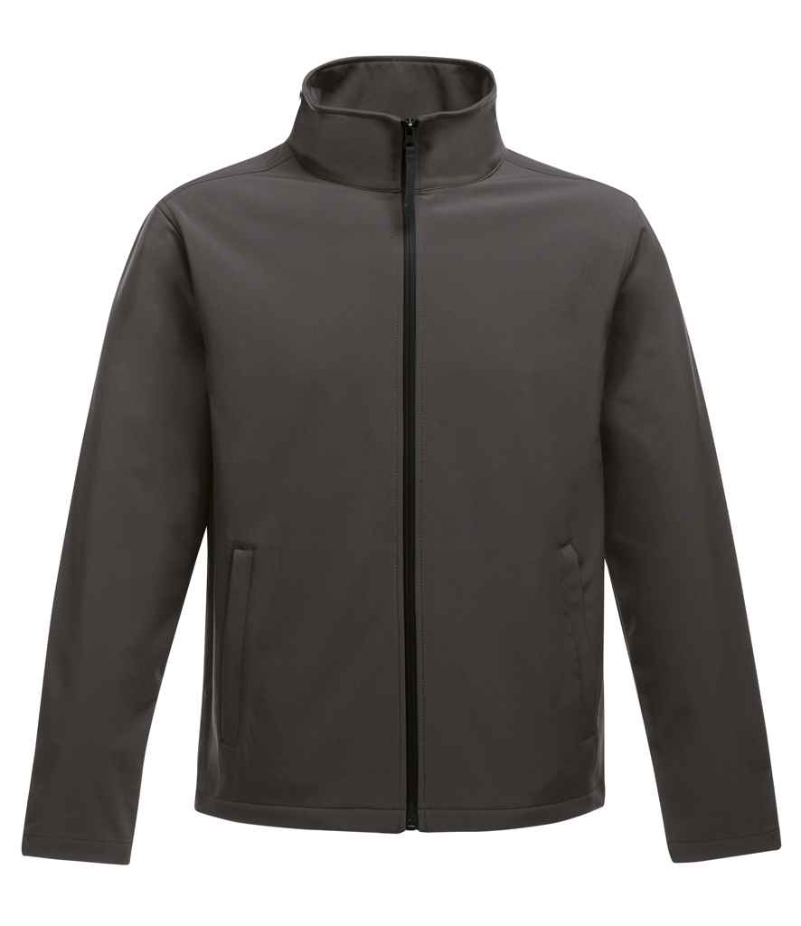 Regatta Ablaze Printable Soft Shell Jacket in Seal Grey/Black
