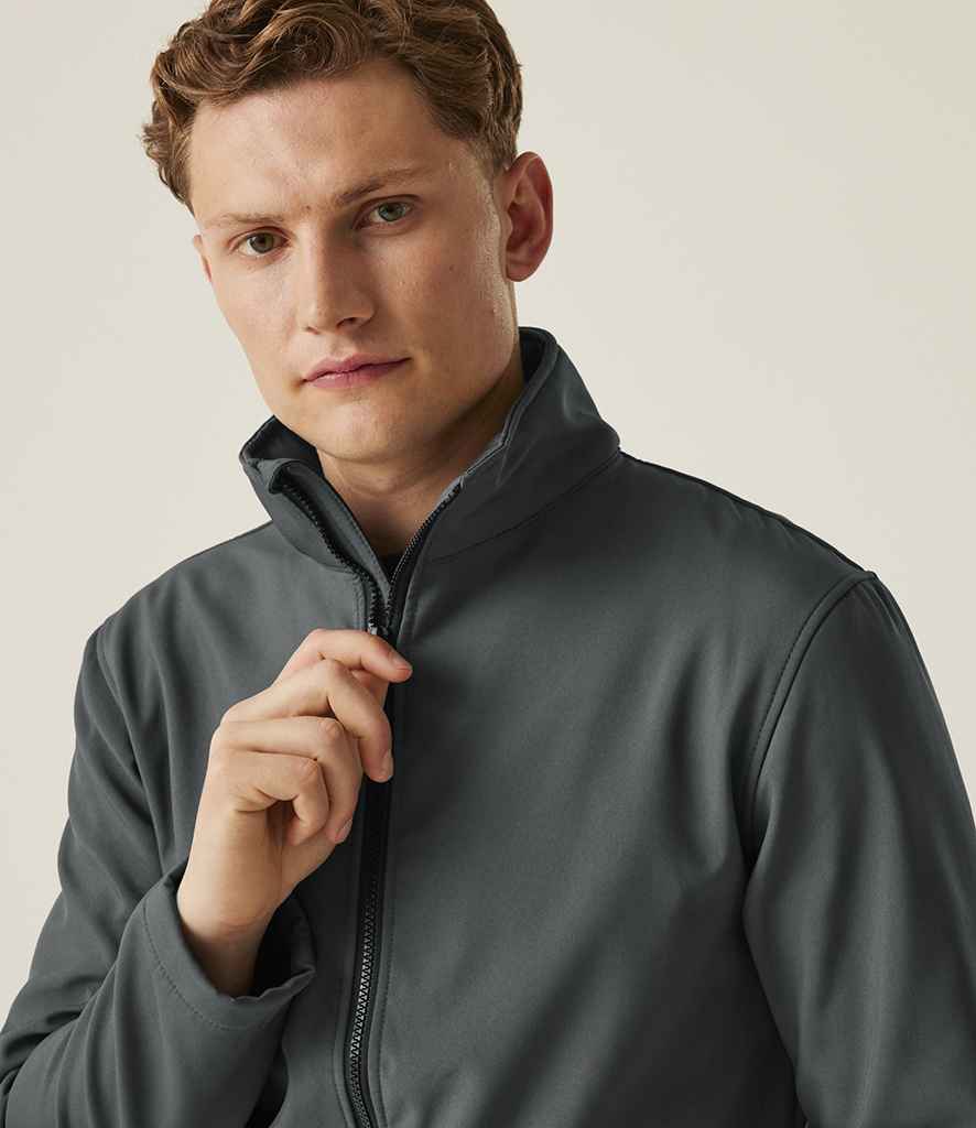 Regatta Professional Regatta Ablaze Printable Soft Shell Jacket Seal Grey/Black