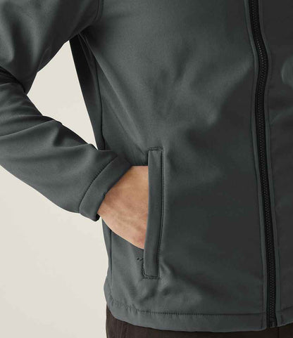 Regatta Professional Regatta Ablaze Printable Soft Shell Jacket Seal Grey/Black