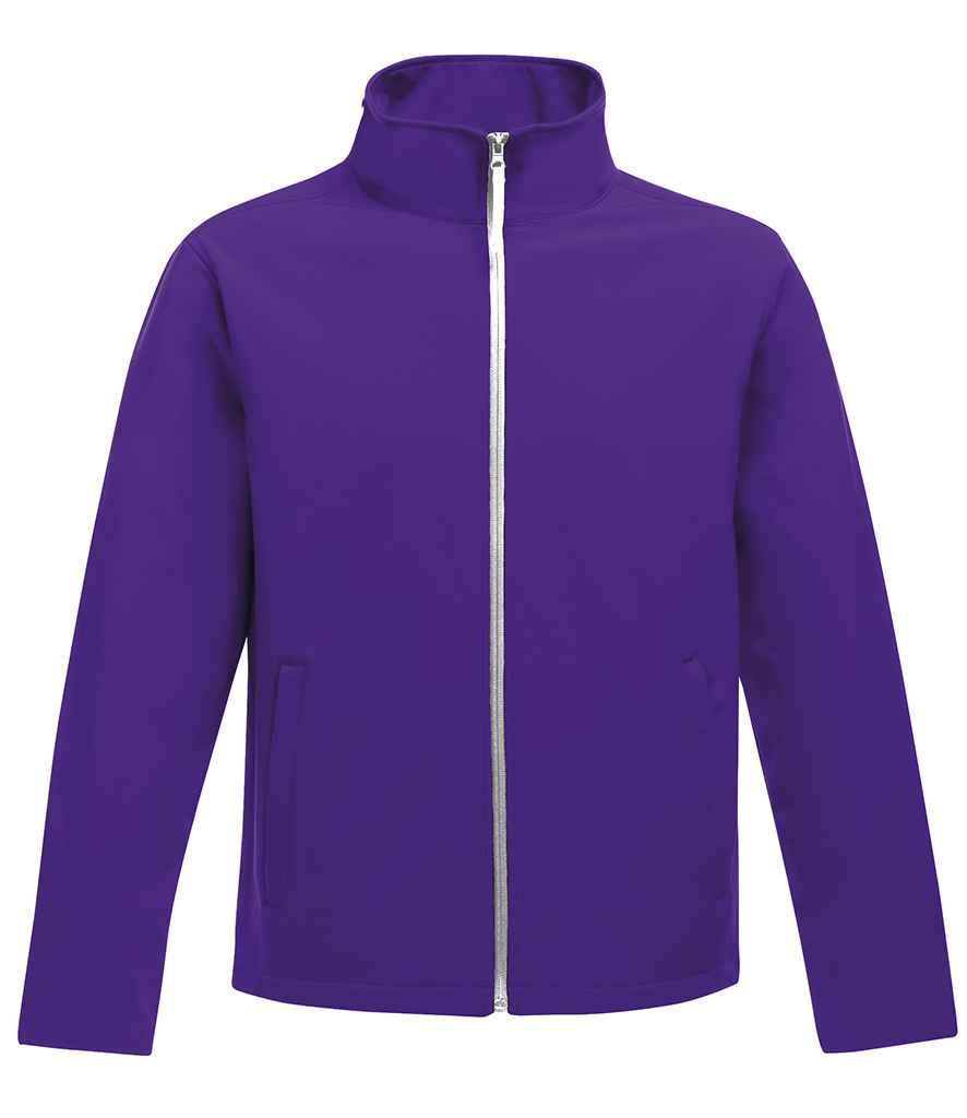 Regatta Professional Regatta Ablaze Printable Soft Shell Jacket Vibrant Purple/Black