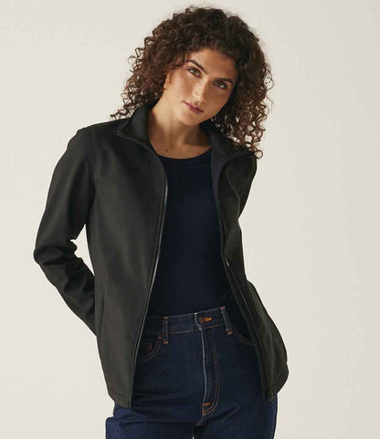 Regatta Ladies Ablaze Printable Soft Shell Jacket - model image