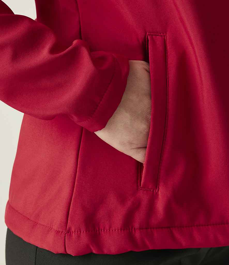Regatta Professional Regatta Ladies Ablaze Printable Soft Shell Jacket Classic Red/Black
